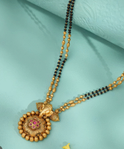 Flower Design Antique Mangalsutra